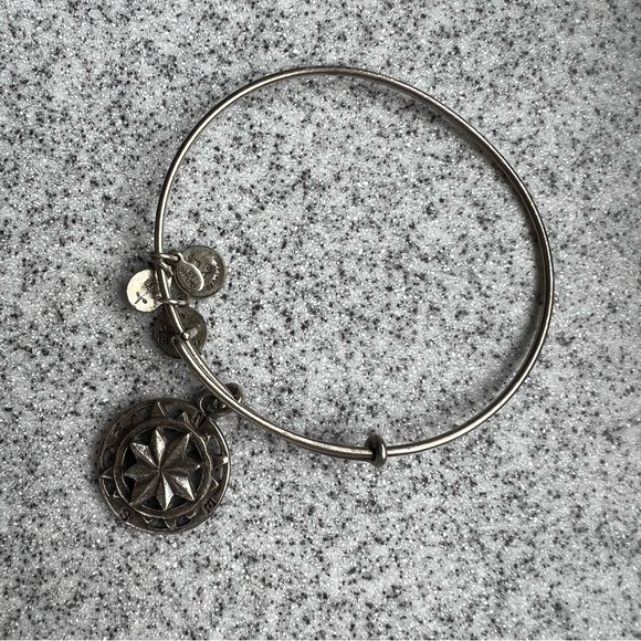 Alex and Ani Jewelry Alex And Ani Rafaelian Silver Compass Charm